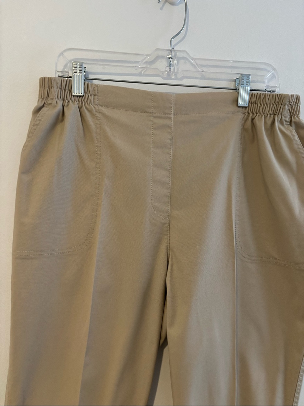 3 for $15😍 Alia Straight-Leg Elastic Waist Pants - Taupe NWOT - Picture 5 of 10